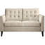 Canapé de salon, canapé double, beige