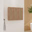 Armoire latérale de salle de bain 36 po, portes à fermeture douce, conception à fixation flottante