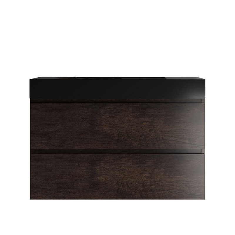 Matte Black Quartz Integrated Basin - Versatile Addition To Bathrooms Creating A Luxurious Bathroom Atmosphere