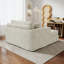Oversized Chenille Slipcovered Chaise Lounge Chair,Upholstered Sleeper Sofa Bed-1465091417