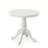 Classic White 30-Inch Round Dining Table with Space-Saving Pedestal Base-990019182-1040644832