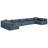 Houswerth Upholstered U-Shaped Sectional Reversible-94884362