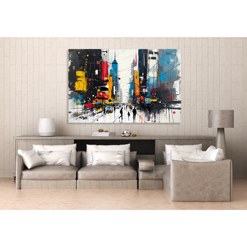 Street Rhythm, 32" H x 48" W