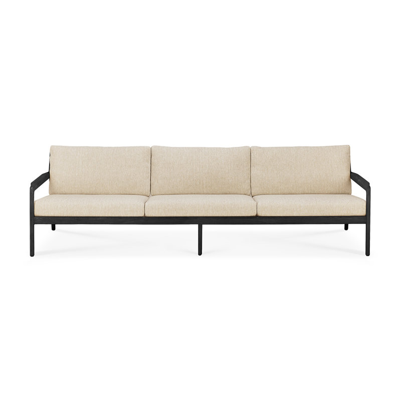 Jack Outdoor 4 - Seat Patio Sofa, Teak, Natural
