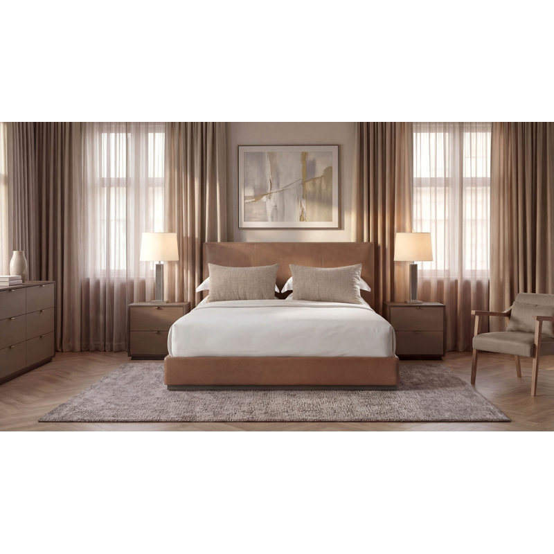 Seoul Upholstered Bed, Queen