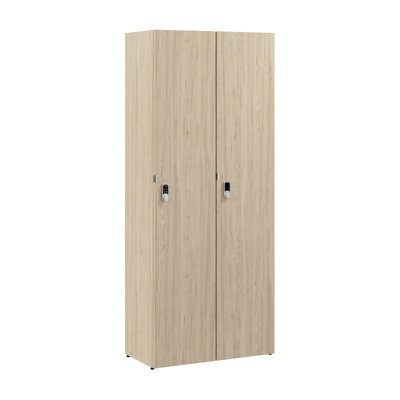 Bush Business Furniture Assure Single Tier 2 Door Storage Locker With Keypad Locks