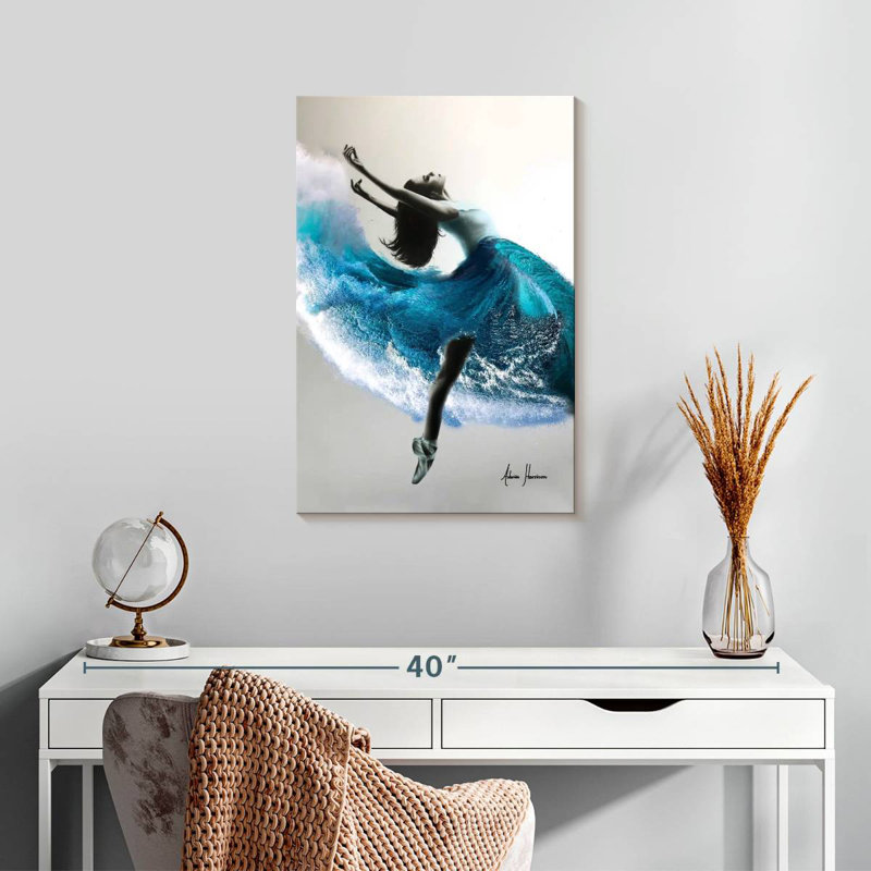 Enn Wave Dance, 24" H x 16" W