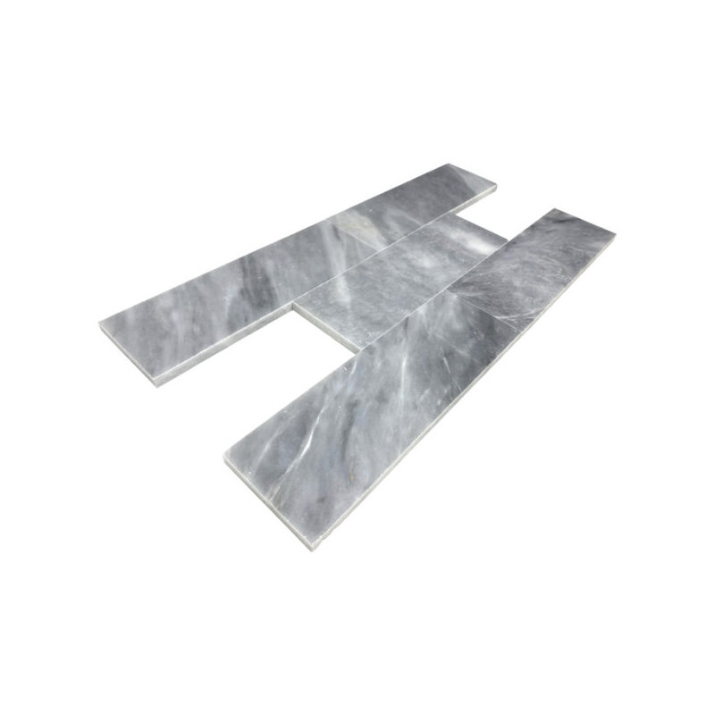 Dark Gray Marble Polished 3×9Tile