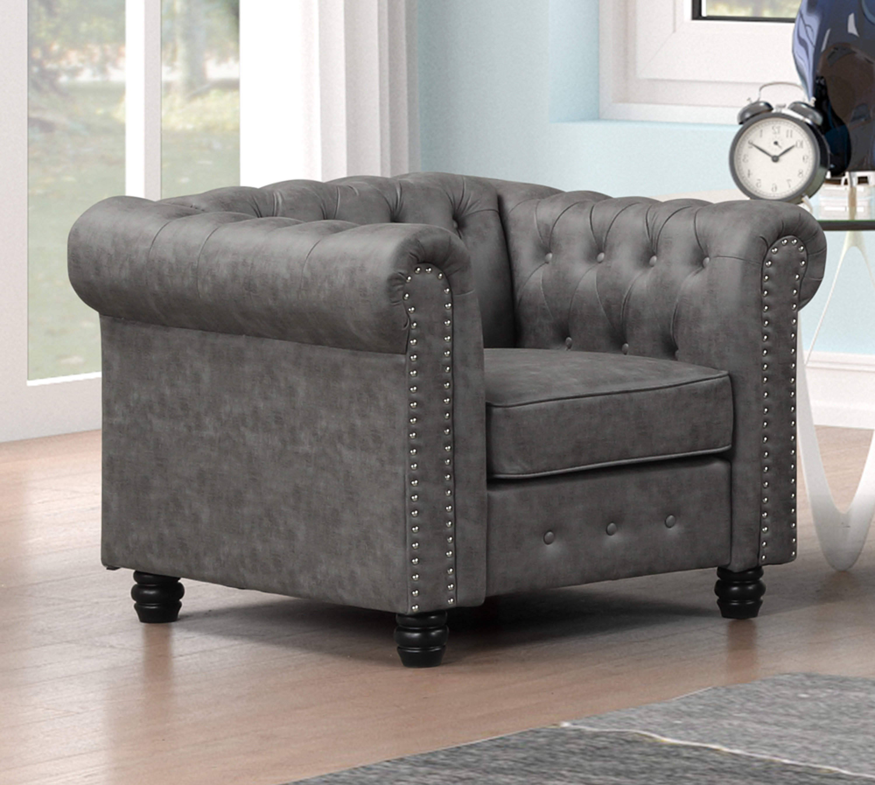 Canora Grey Audwin Modern Living Room Armchair Wayfair