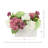 Hydrangea and Dahlia Arrangement in Ceramic Vase