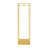 19.68x71.65” Iron Clothes Rack