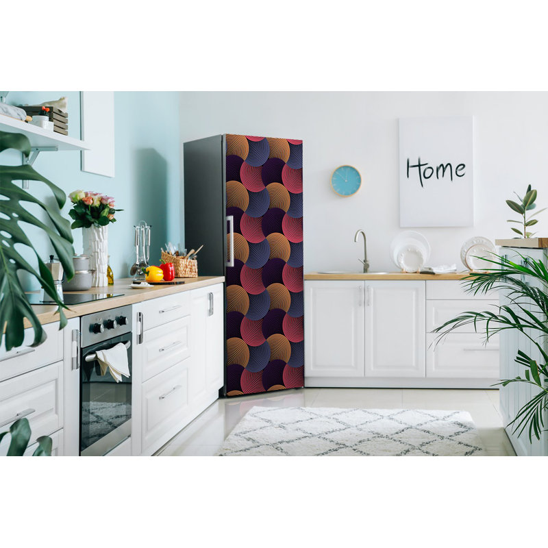 Abstract Door Decal