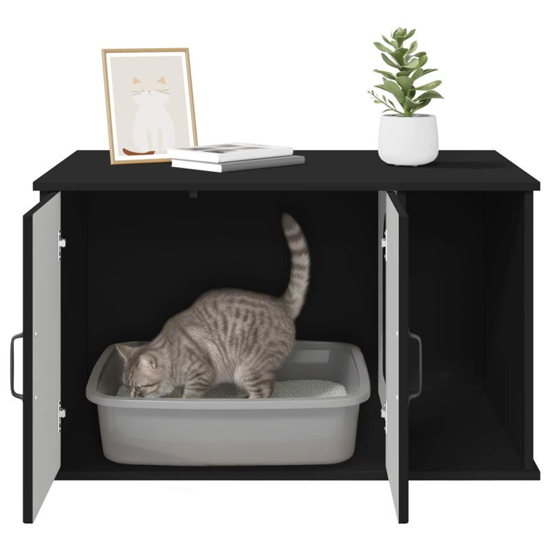 50.5cm H Cat Tree, Black