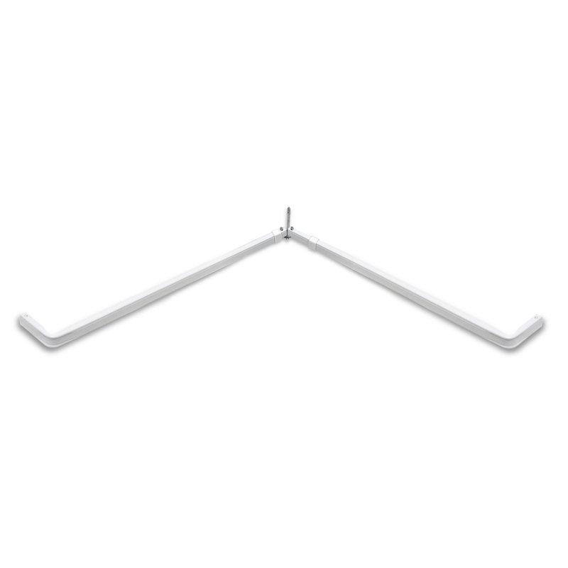 Joaquim Stainless Steel Adjustable Single Curtain Rod