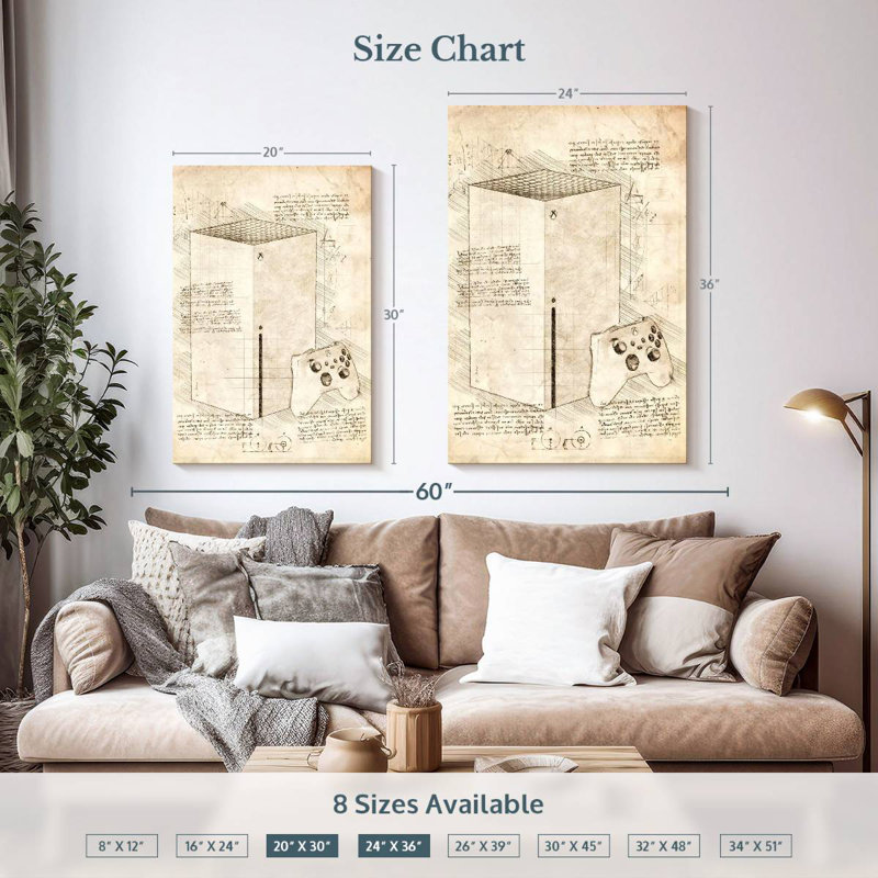 Keiraleigh Xbox Series X, 36" H x 24" W