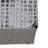 2-Piece Modern Assorted Square Gray Polyrattan Indoor Planter with Liner-443964350