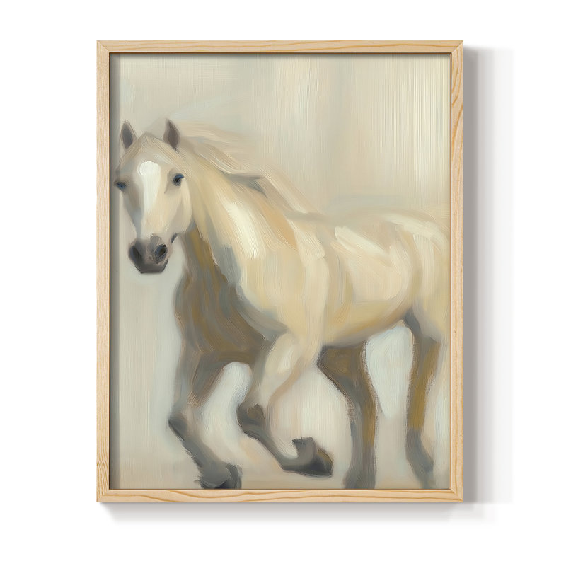 ANIMALS Series CECXL, reproduction encadrée - bois massif, H 21 po x l 17 po, Naturel