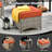 Harper Wicker 7 - Person Patio Conversation Set with Cushions-1507059008