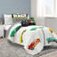 Racing Cars Reversible Oversized Comforter Grey/Orange 5Pc Set Full/Queen-74778142-119813796