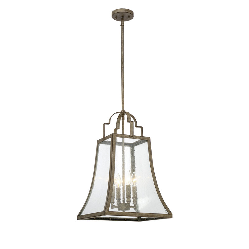Luminaire suspendu géométrique 4 lumières Caston
