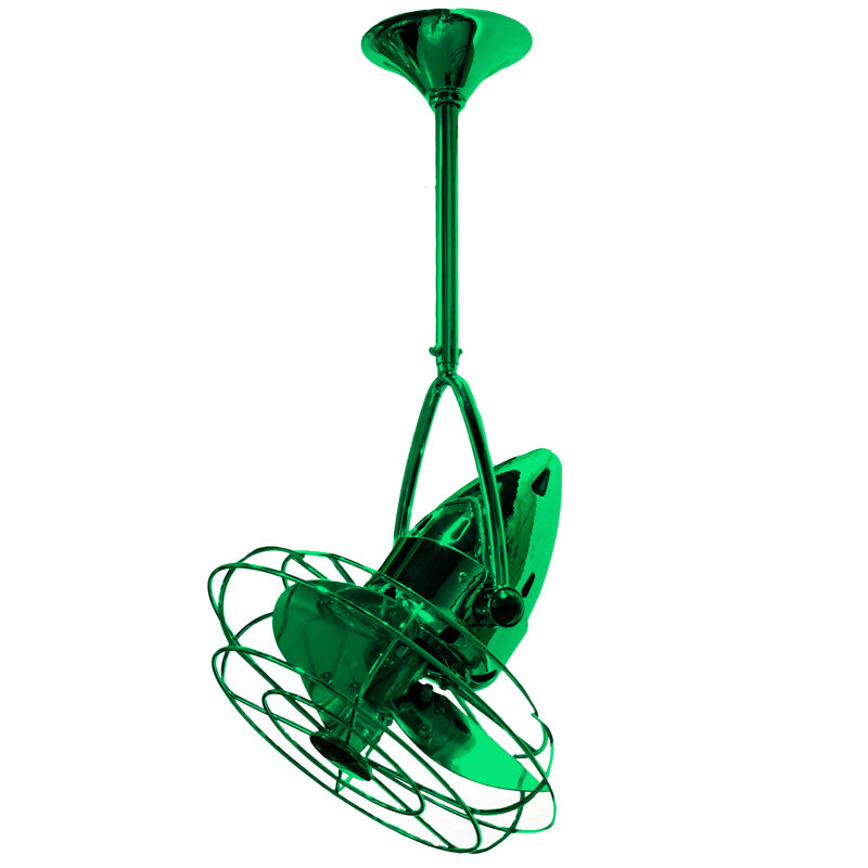 13" Jarold 3 Blade Ceiling Fan, Esmeralda