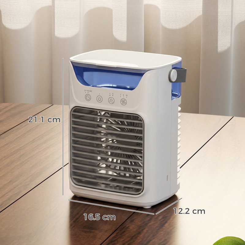 Desk Fan, Grey