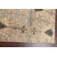 Tapis noir / bleu / beige noué à la main de conception unique 5 pi 1 po x 7 pi 9 po New Age