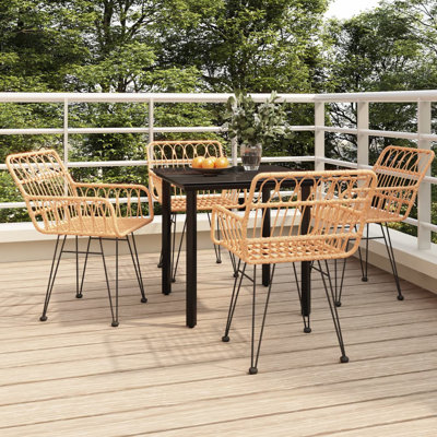 Madancy Patio Dining Set with Square Table