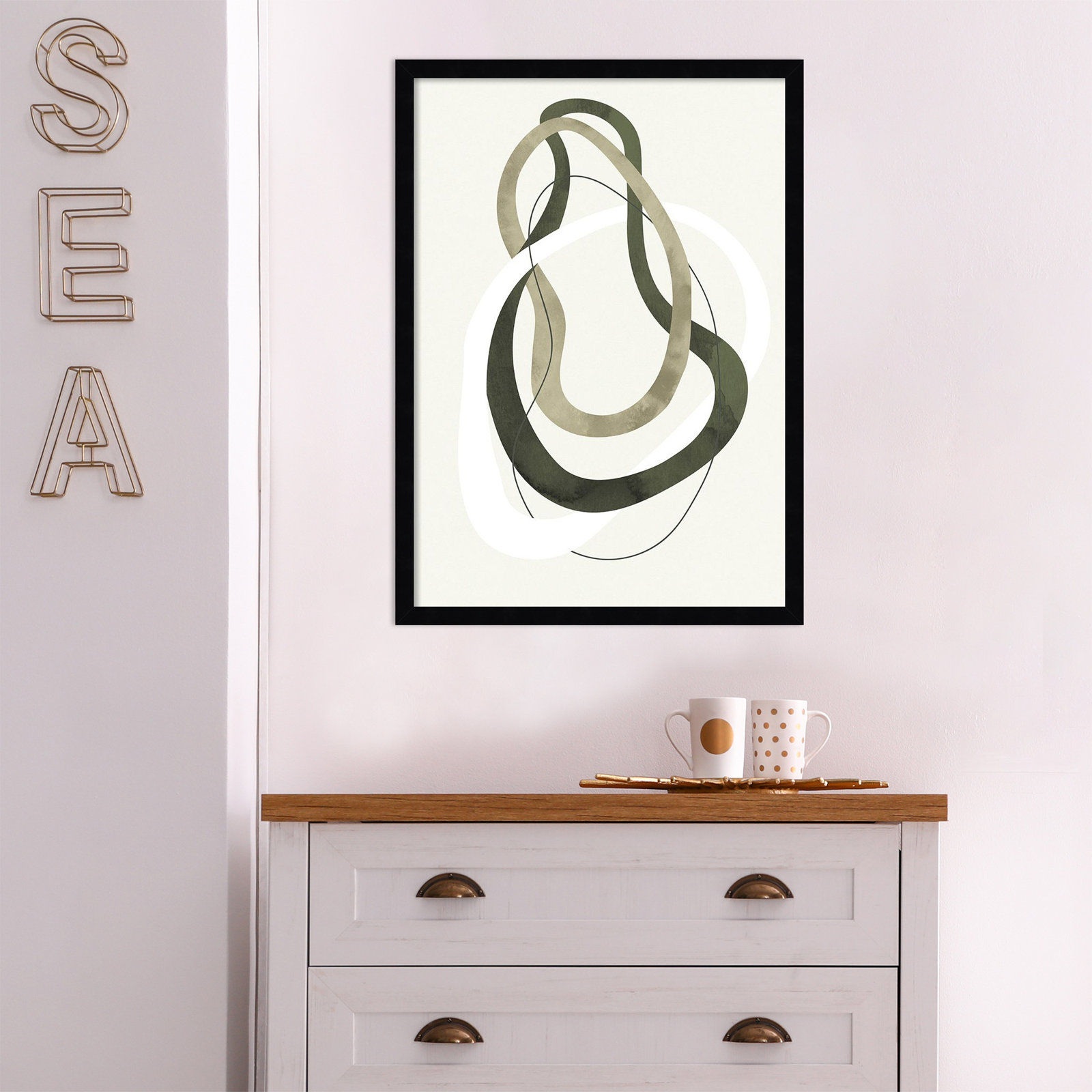 Acrobat 2 Print by Design Fabrikken, Black, 25" H x 18" W x 1" D