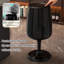 20L Trash Can with Lid , Goblet Shape Rubbish Bins  for Bedroom Living Room