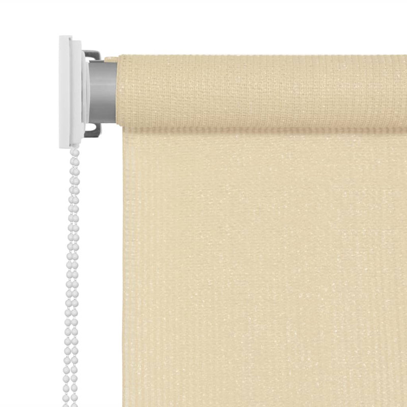 Store à enroulement à enroulement avec cordon de traction, Crème, crème, L 55,1 po x L 55,1 po
