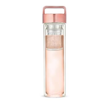 Pinky Up Dylan™ Double Wall Insulated Glass Travel Mug