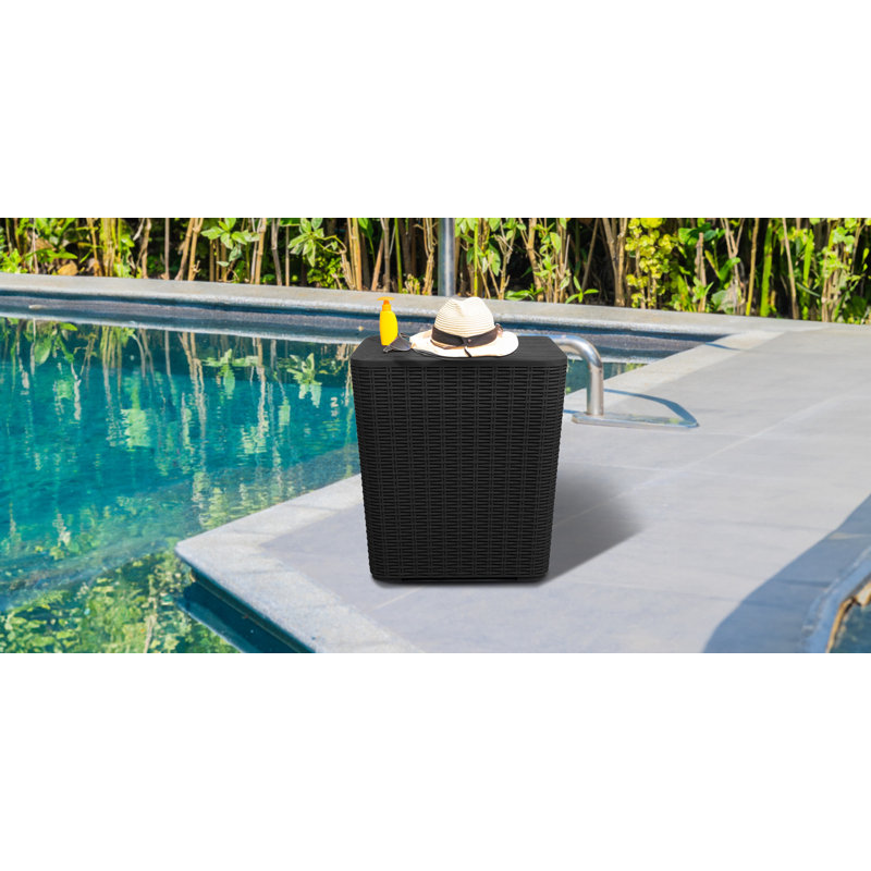 12 Gallons Water Resistant Resin Deck Box