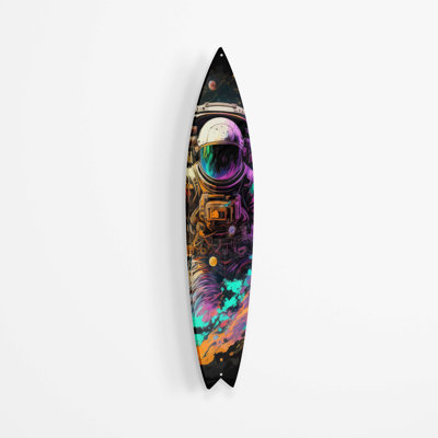 " Astronaut Psychadelic Surfboard "