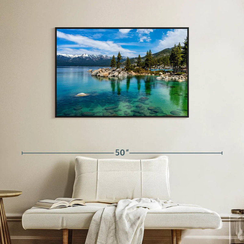 Alvord Green Lake Tahoe, H 27 po x l 40 po