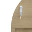 Garde-manger arqué de 70,28 po de hauteur, armoires de cuisine en bois de style campagne moderne, armoire de rangement arquée avec tablettes réglables, armoire polyvalente pour la cuisine, la salle à manger et le salon