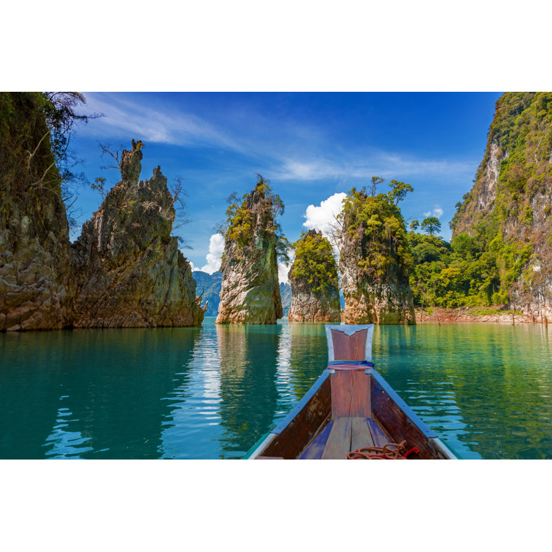 Lacroix Cheow Lan Lake - Wrapped Canvas Print, 30cm H x 46cm W x 3.8cm D