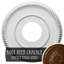 Médaillon de plafond H 12,5 po x l 12,5 po x P 0,75 po Bradford-73157504