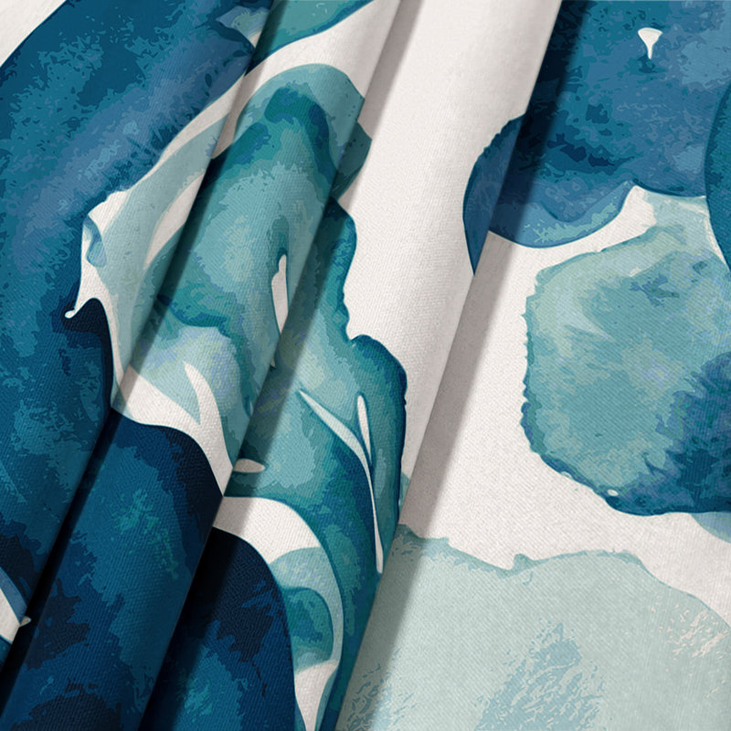 Tapisserie murale aquarelle abstraite 16, 26 po x 36 po