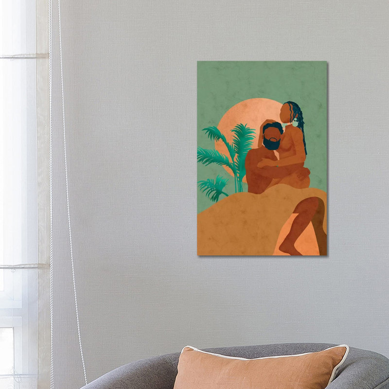 Don't Let Go by Reyna Noriega - Print on Canvas, 20.32 cm H x 30.48 cm W, No Framed