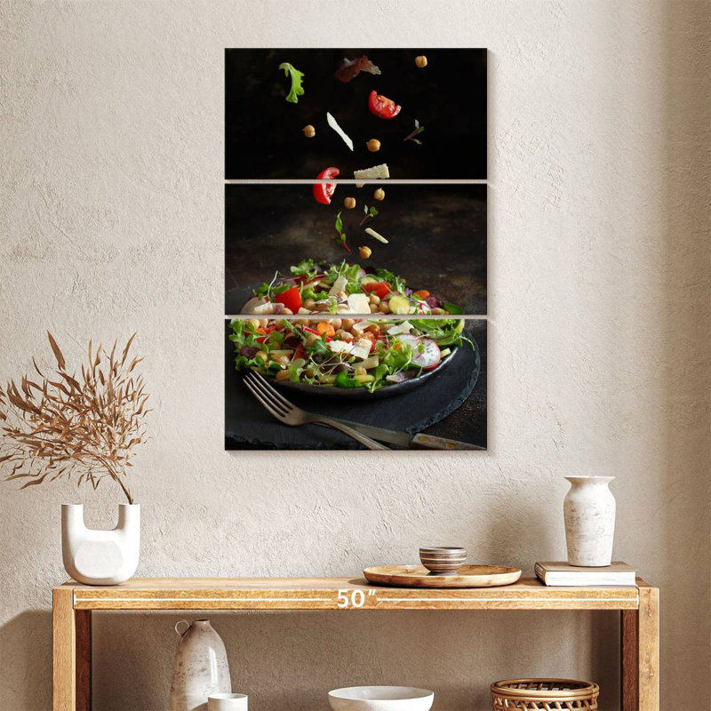 Yarlin Chickpea Salad, 38" H x 24" W