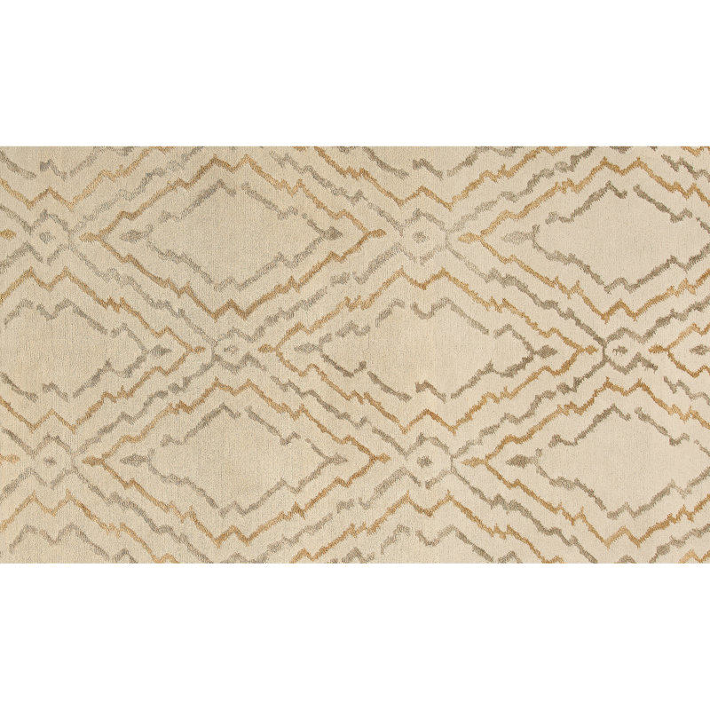 Geometric Area Rug, Rectangle 6' x 9'