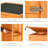 Wooden Outdoor Storage Shed - Waterproof Lockable
