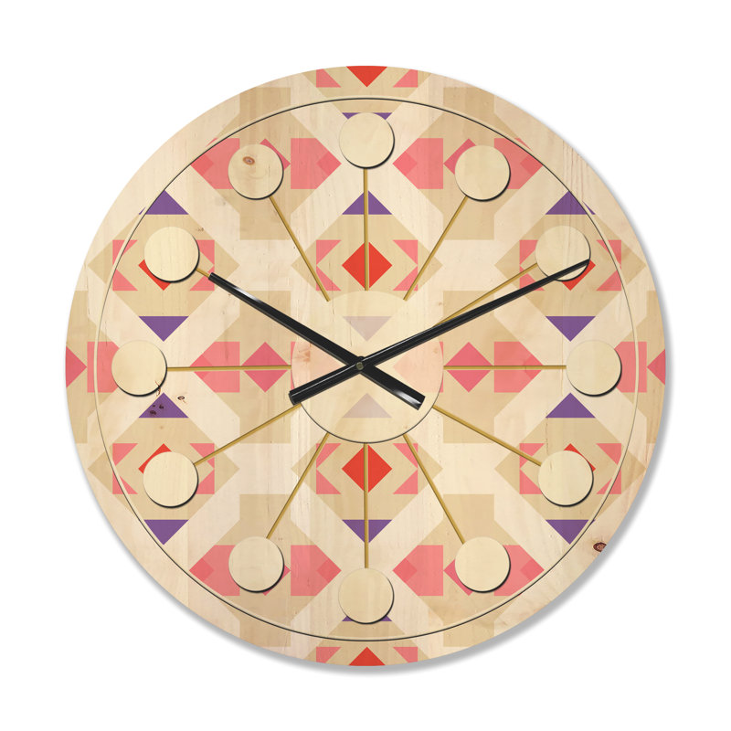 Horloge murale triangulaire, Petit