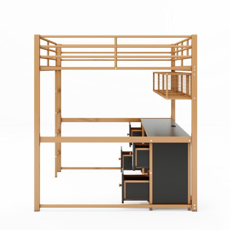 Lit pour enfant Atira, Or