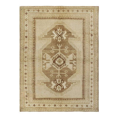 One-of-a-Kind 6'8" x 9' Hand Knotted Area Rug