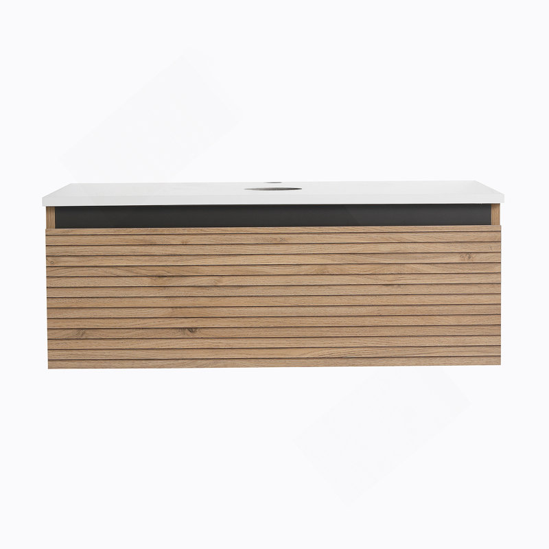 Wall-Mounted Bathroom Cabinet With 1-Soft-Close Drawer, 30"