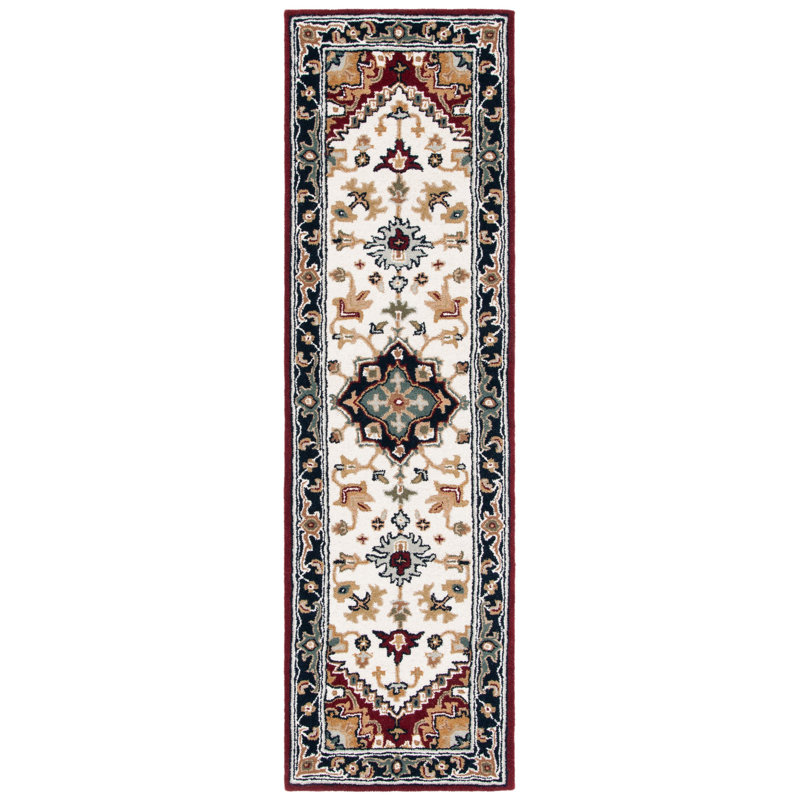 Wahcheechee Hand Tufted Wool Oriental Rug, Runner 2'3" x 12'