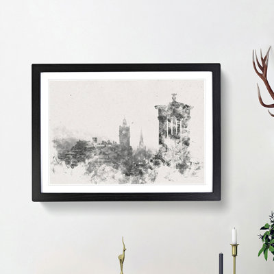 View of Edinburgh Skyline - Framed Print