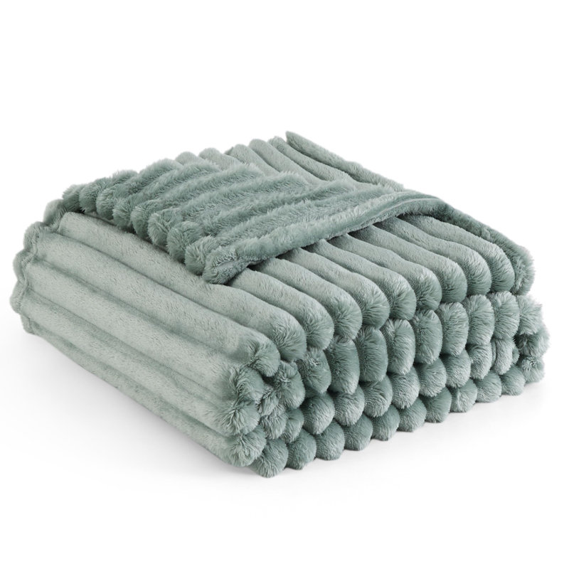 Bedsure Fitted Sheet Deep - Bed Sheets Extra Deep Pocket made of Soft Brushed Microfiber for Bed, 200cm x 150cm, Sage Green
